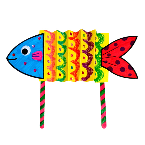 [짱짱네2207] 물고기 꾸물 장난감 만들기