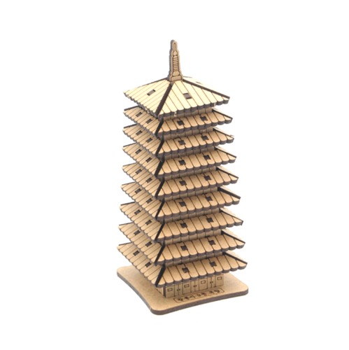 [모또나무] 신라의 황룡사 구층목탑 3D입체퍼즐 만들기