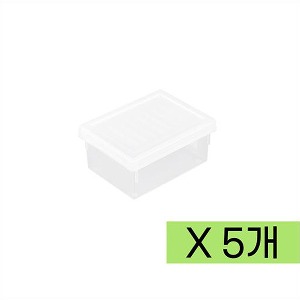 [두루네992] 시스템 리빙박스 6L x 1box (5개)