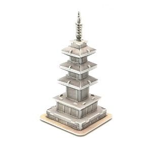 [팬시네942] 우드락입체퍼즐석가탑