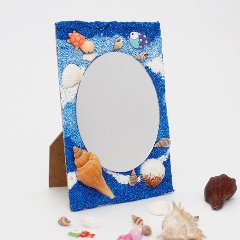 [꿈상자네248]여름바다 거울액자