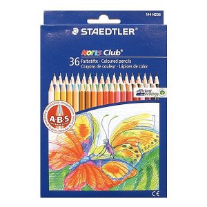 [아트공구][제이네1523]스테들러 36색 수채화 색연필 세트(144 10 ND36)