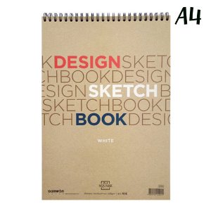 [문구네3021]아트스퀘어 백색A4 디자인스케치북  (200g 20매)