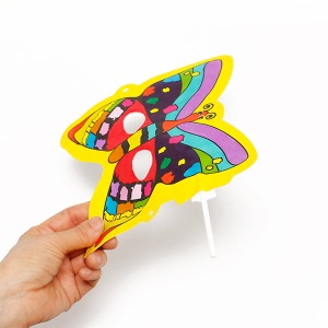 [꿈상자네380] 그리기 풍선 나비가면