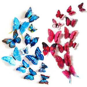 [오케이네2021] 나비 입체자석(두겹12p)