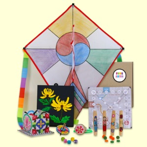 [필아트샵]신나는 유아 초등 전통 미술 놀이 6종 만들기 세트(대량할인)