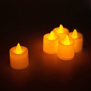 [새움네478]LED 흔들리는 촛불전구-낱개1개