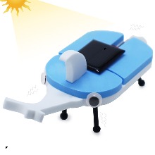 [유비네3079] SA 장수풍뎅이 태양광 진동로봇 (방향조절 다리) (1인용)